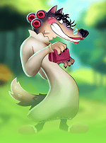 Wolf it up Again-bg