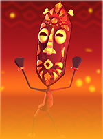 12 Masks Of Fire Drums